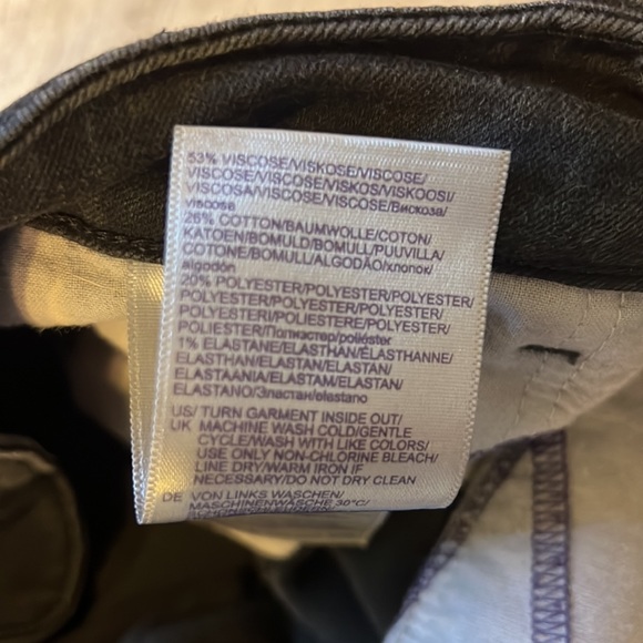 Women’s NYJD Black, Barbara, Boot Cut Jeans size 8 - Picture 5 of 5